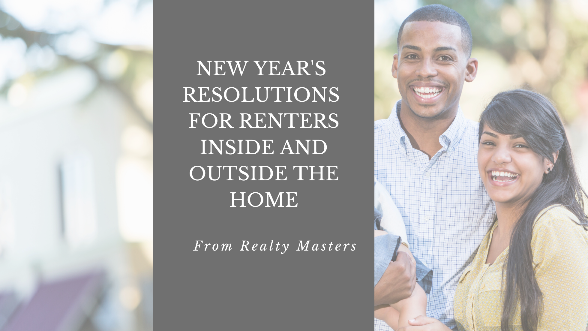 New Year's Resolutions for Tenants and your Home